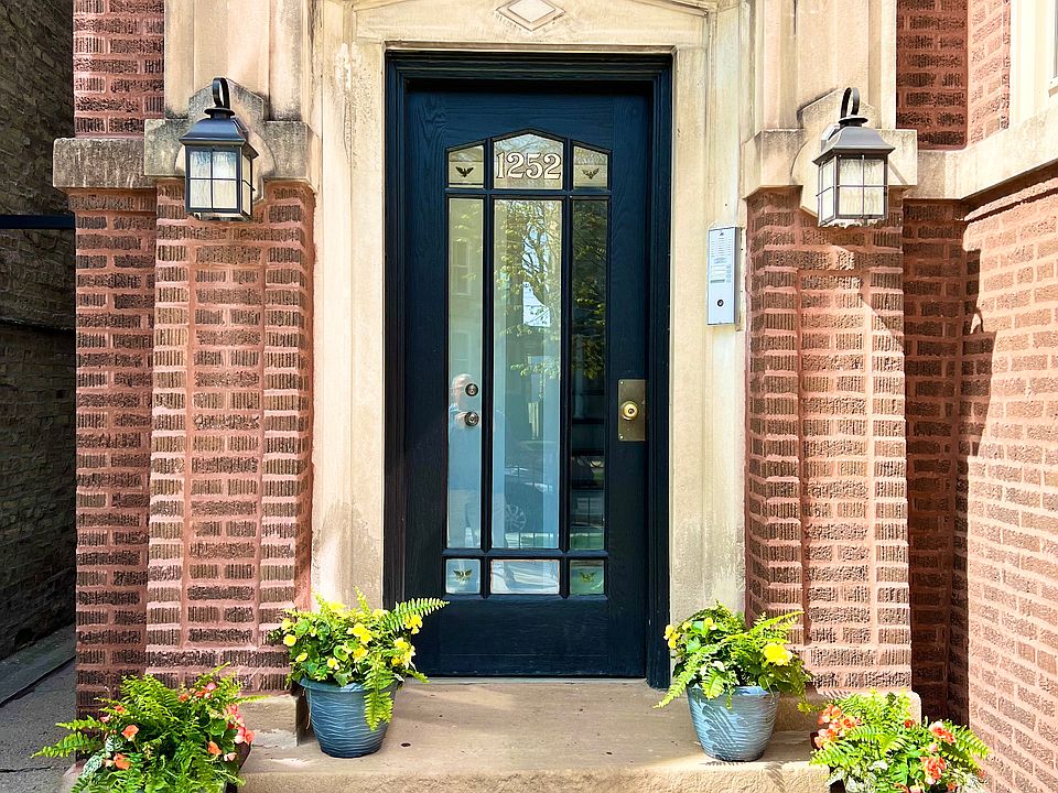 Existing front door originally installed in 1916.