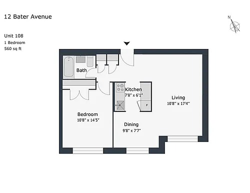 Floor plan 50039A-109