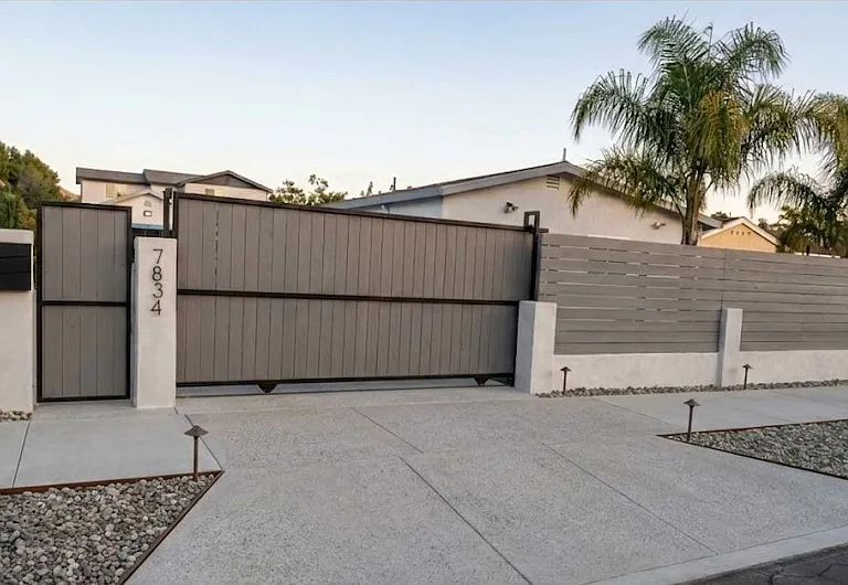 High fence will give you the a full privacy from the street.