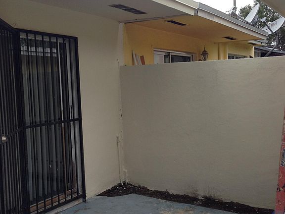 Back patio area