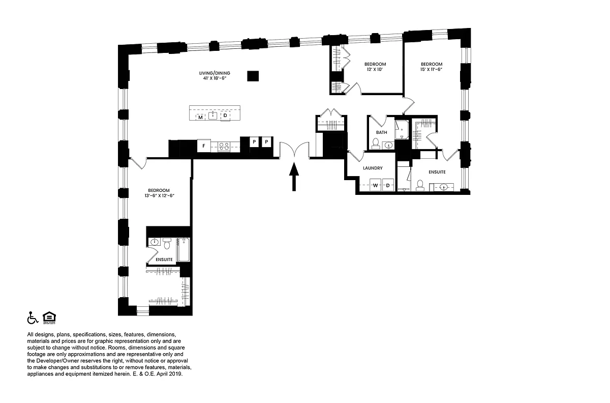 Floor plan Q
