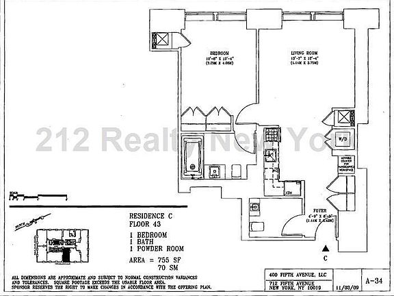 2nd image of 400 5th Ave APT 43C
