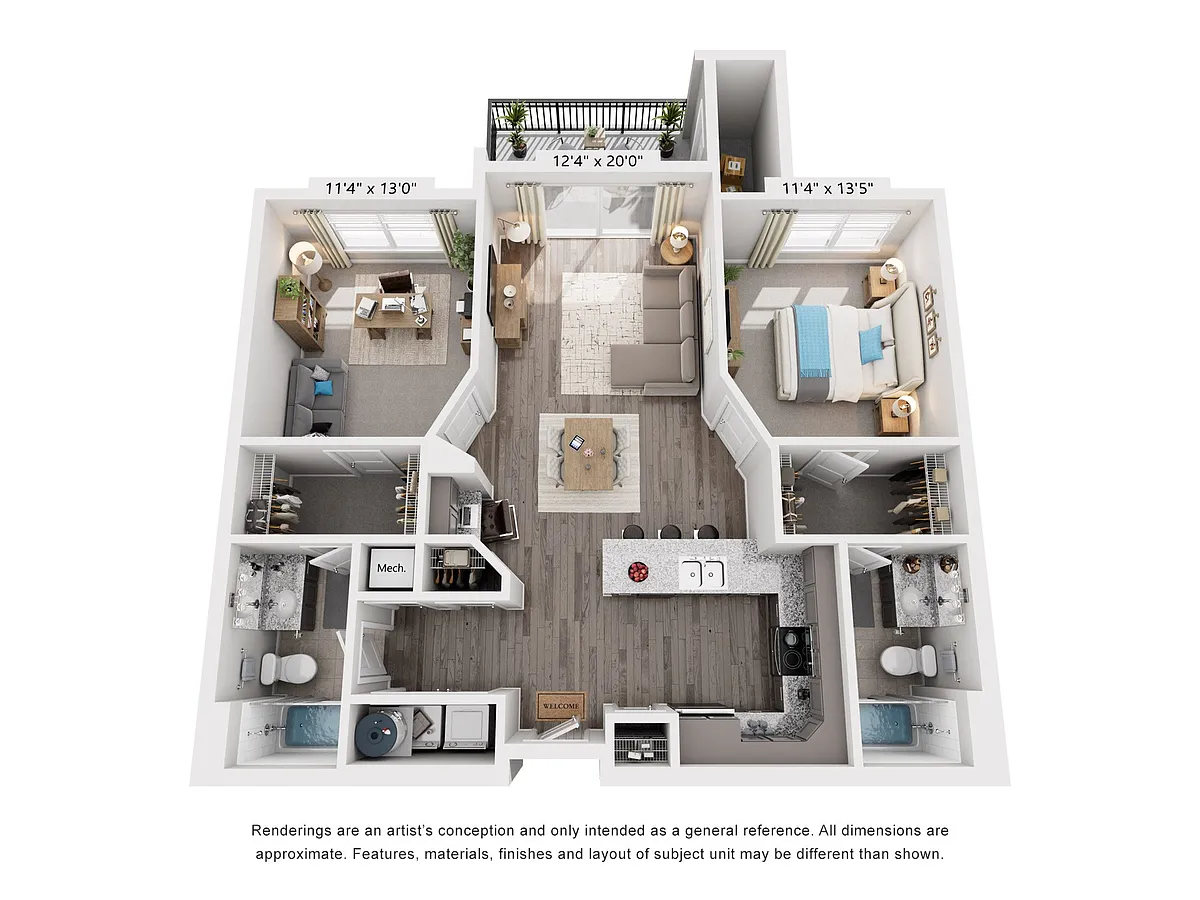 Floor plan Great Bridge