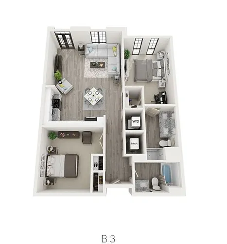 Floor plan B3