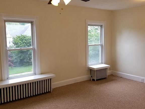 Living room with ceiling fan