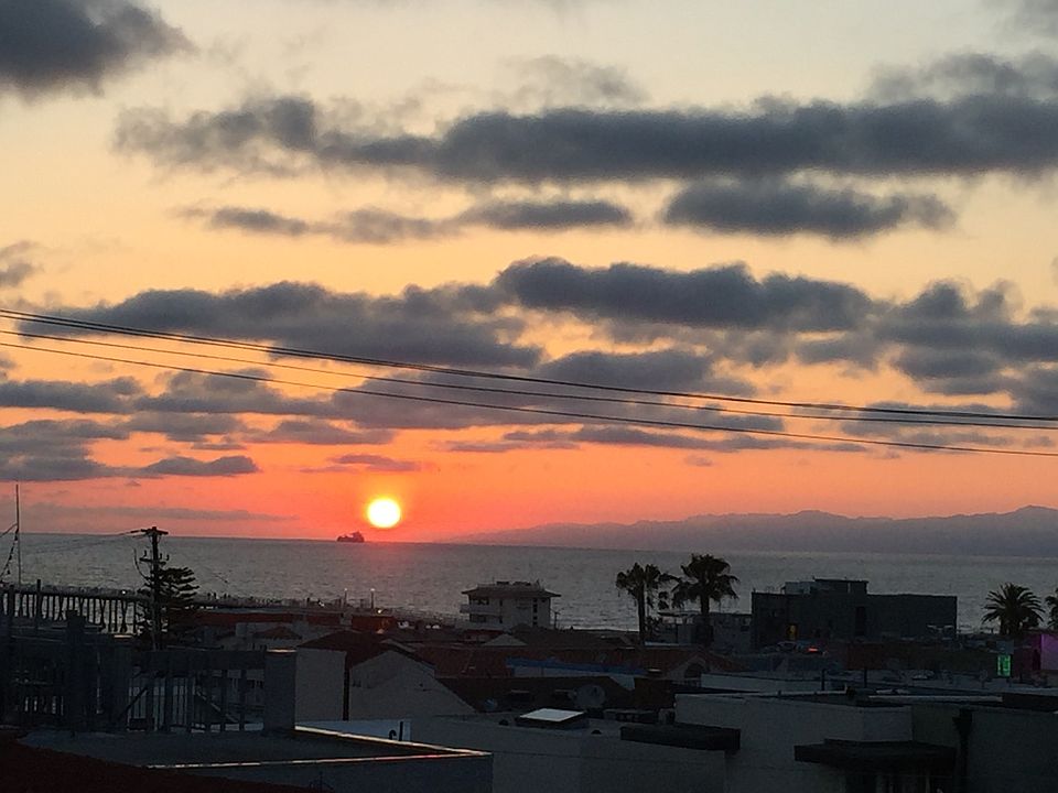View from upper deck to the North