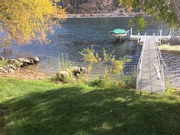 Beach and dock