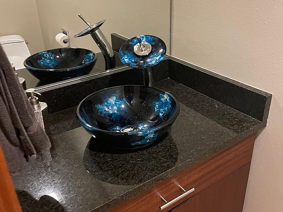 Sink in half bath downstairs
