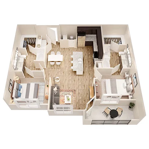 Floor plan B2