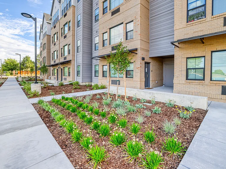 Eagle Street-facing apartment homes