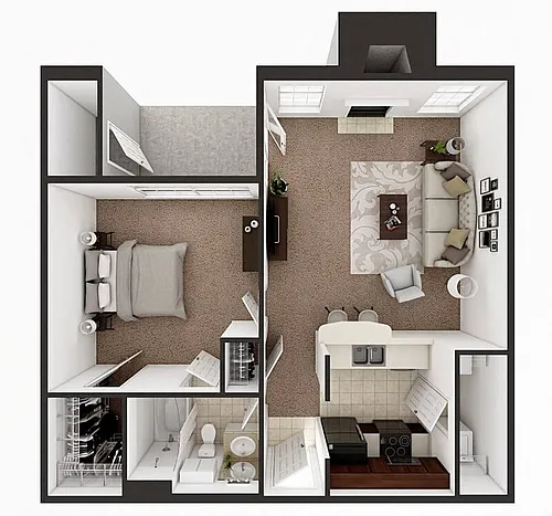Floor plan Cambridge Down