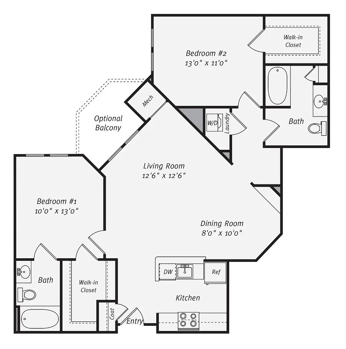 Floor plan B2R