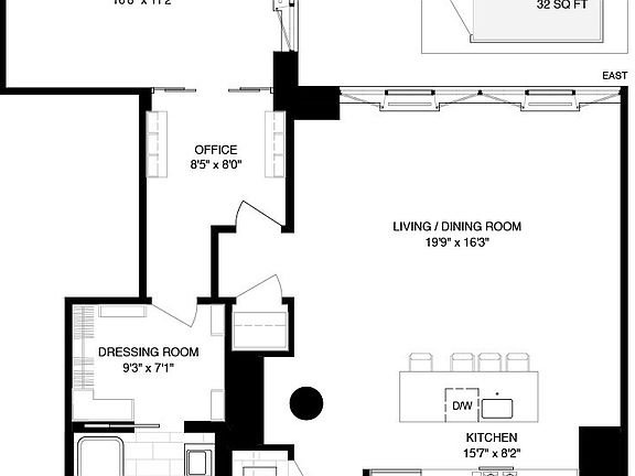 2nd image of 360 Furman St APT 944