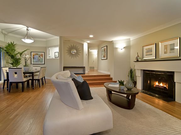 Wood Burning Fireplace