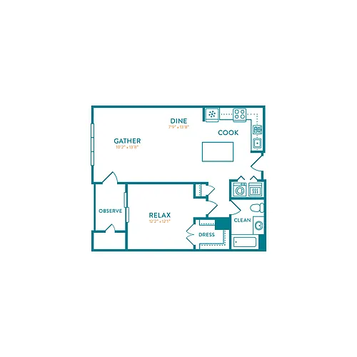 Floor plan Avery