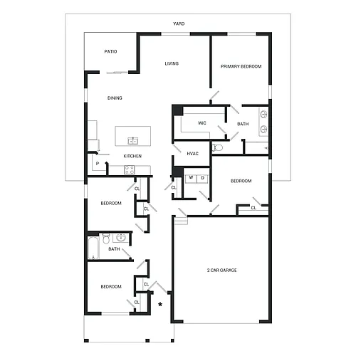 Floor plan Chatham