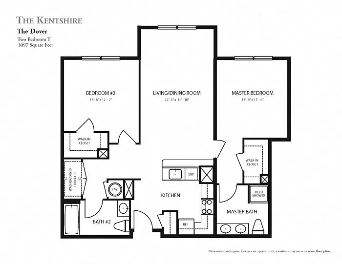Floor plan The Dover