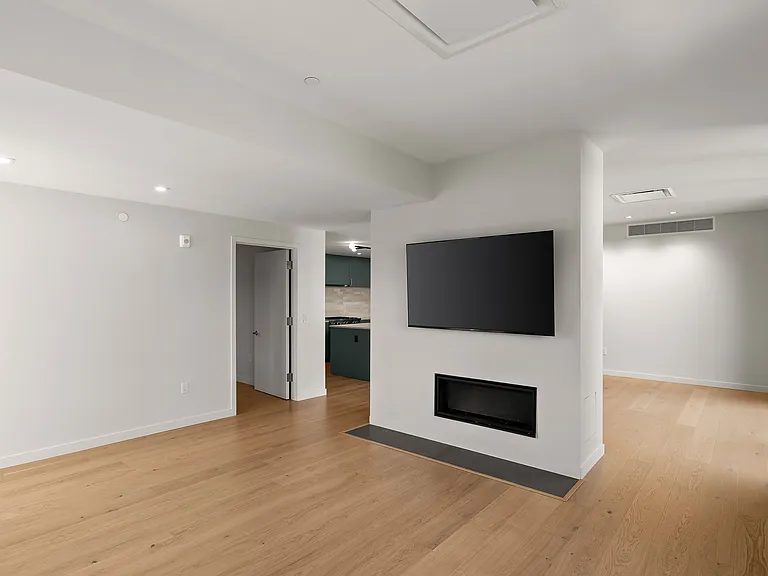 Fireplace in living room