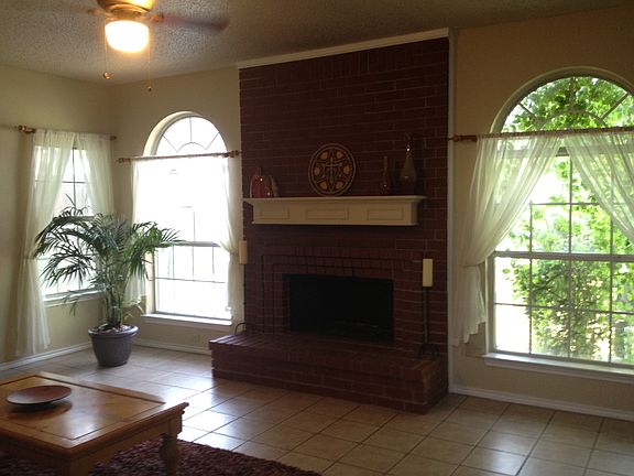 Fireplace in Living area 2.
