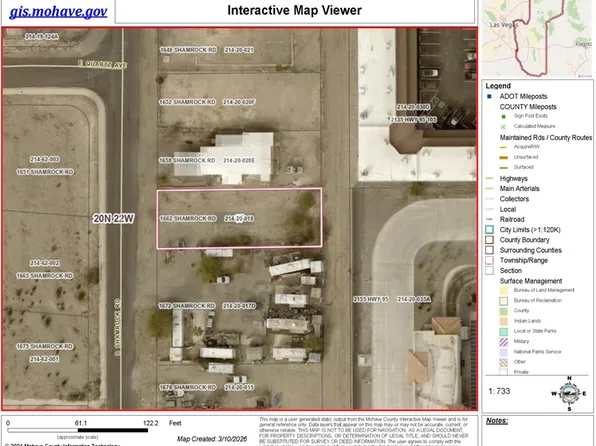 1662 Shamrock Rd, Bullhead City, AZ 86442