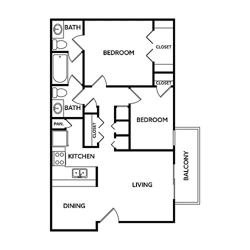Floor plan Live Oak