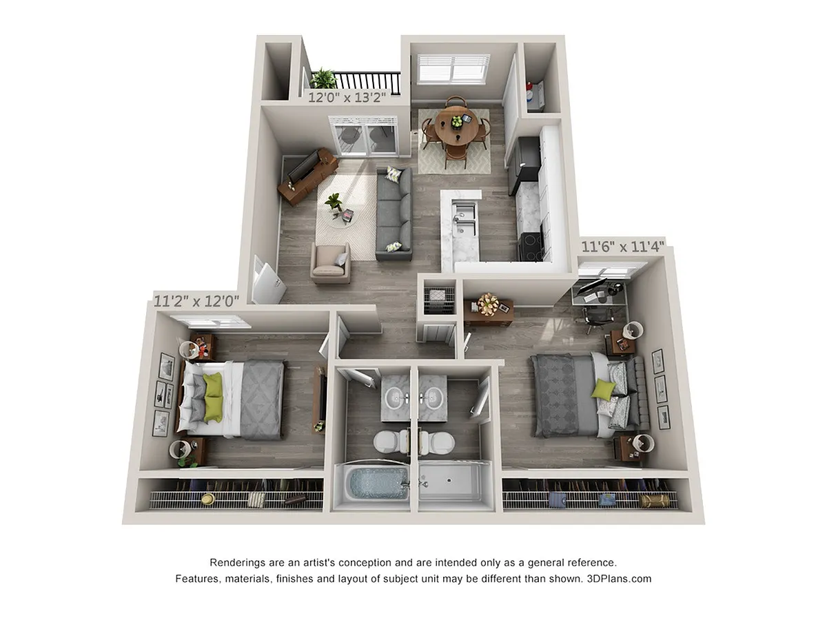 Floor plan B1R