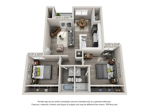 Floor plan B1R
