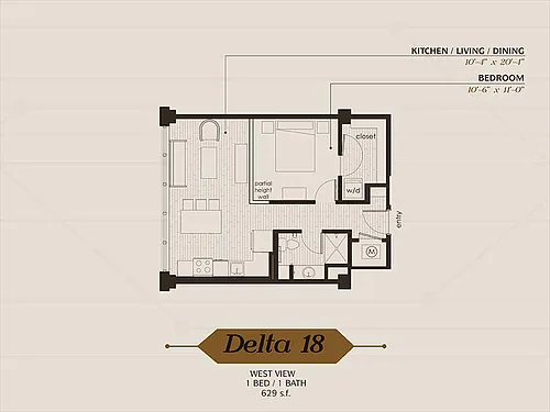 Floor plan Delta