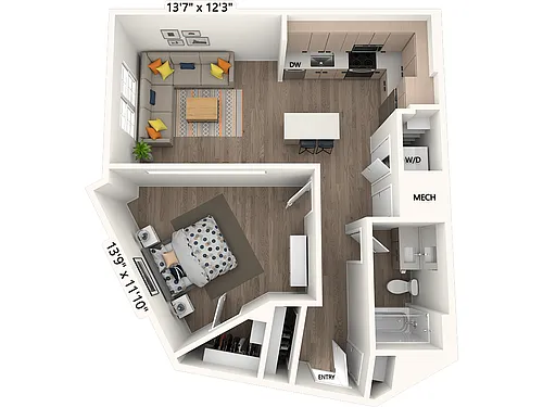 Floor plan S10-Scheme III