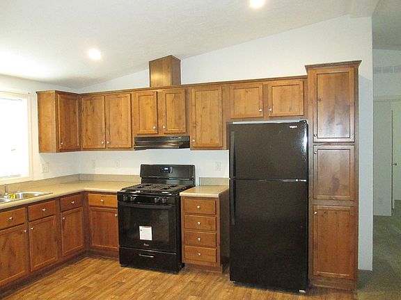 Many Hardwood Cabinets
