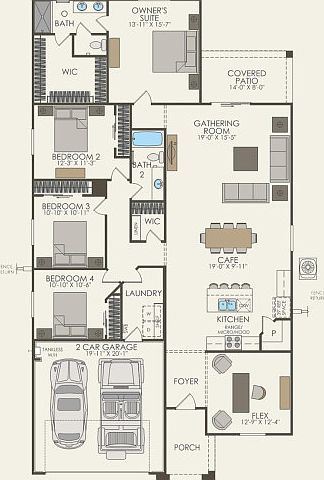 Lantana Floor Plan