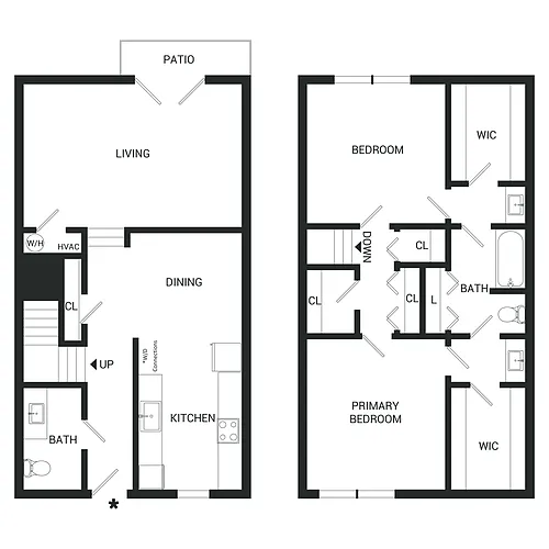 Floor plan Hickory