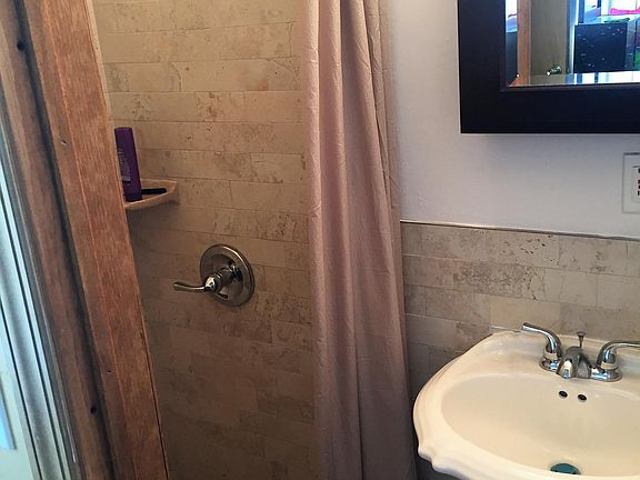 Bathroom 2 (shower and sink)