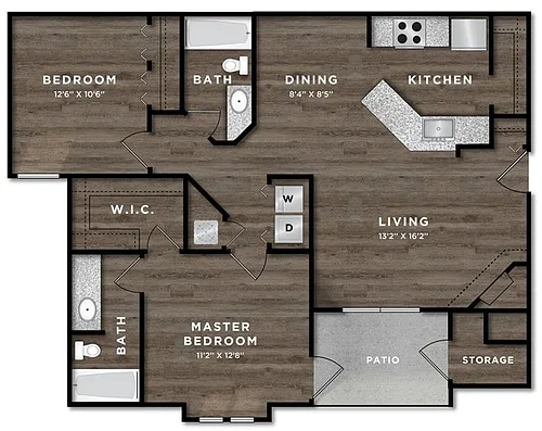 Floor plan B1