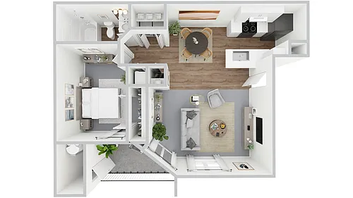 Floor plan 1X1