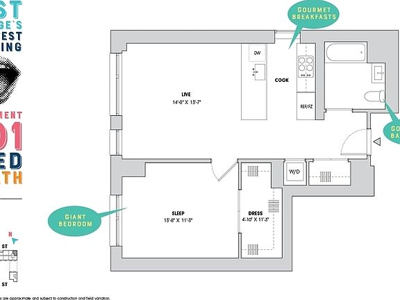 2nd image of 510 E 14th St APT 701