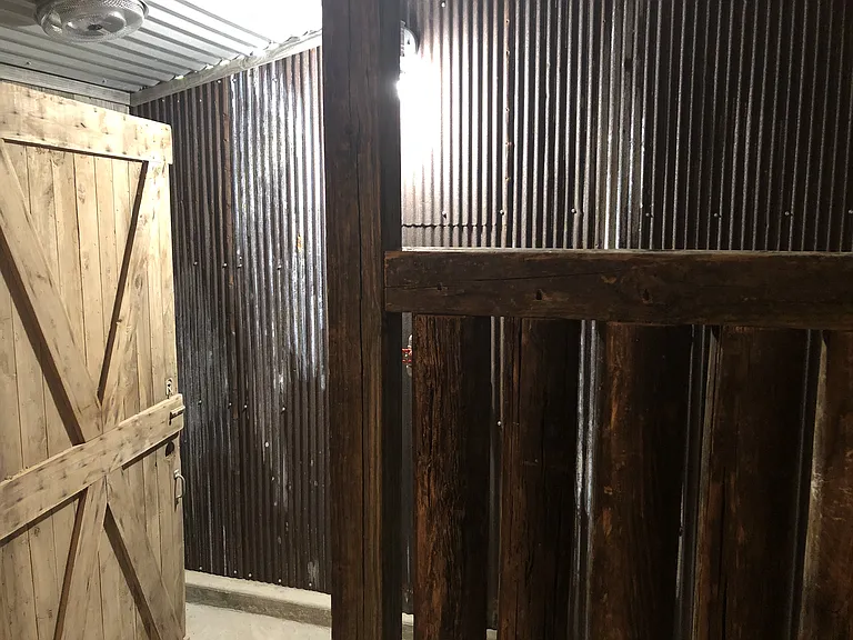 Entry to shower