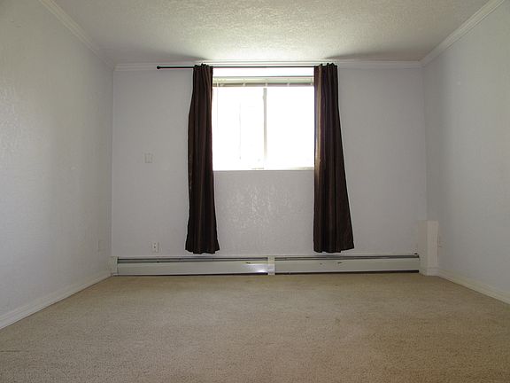 Sunlit bedroom.