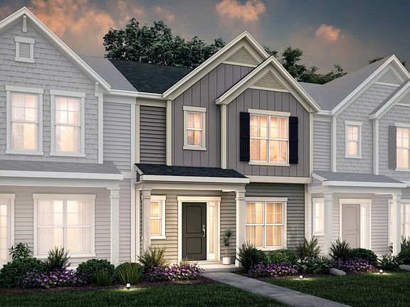 Griffin Exterior 5 features siding, covered front porch and 1-car rear load garage