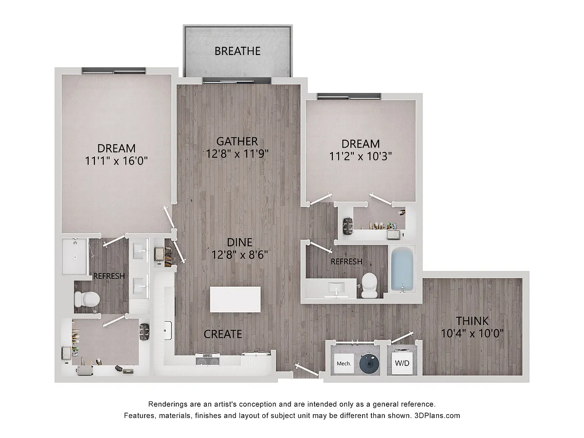 Floor plan FD2.1