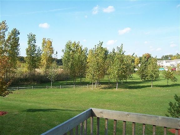 Rear yards to the north