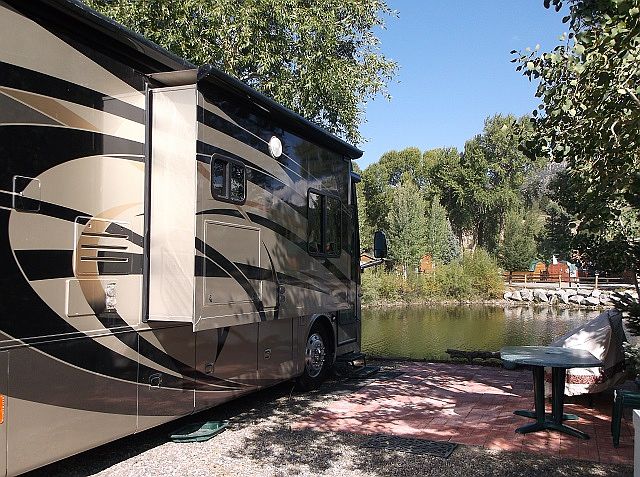 RV Lot with Patio