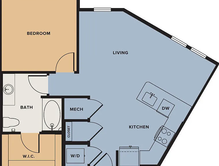 A9 floor plan Broadstone Baybrook