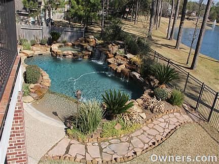 Pool from deck