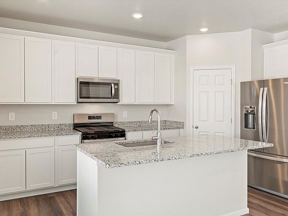 The Pagosa floorplan interior image taken at a Meritage Homes community in Johnstown, CO