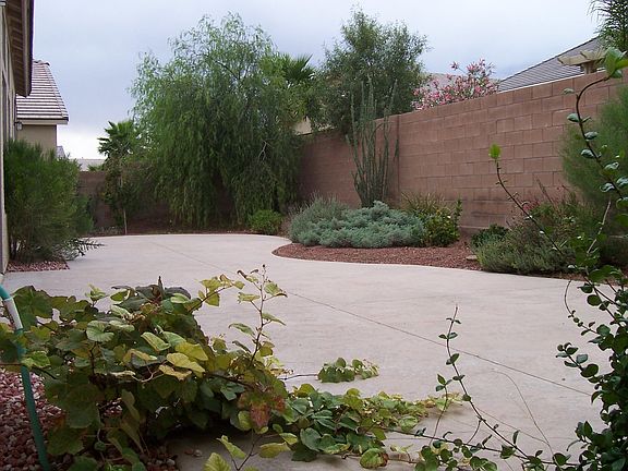 Mature and plush yard!