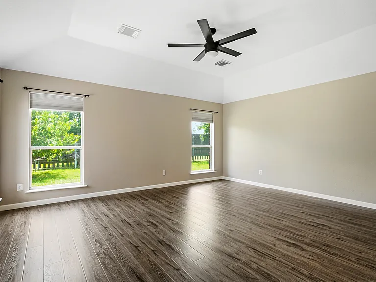 Primary Bedroom with tons of natural light