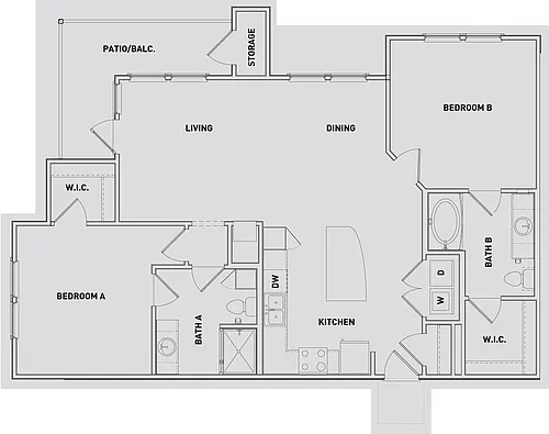 Floor plan B4 B