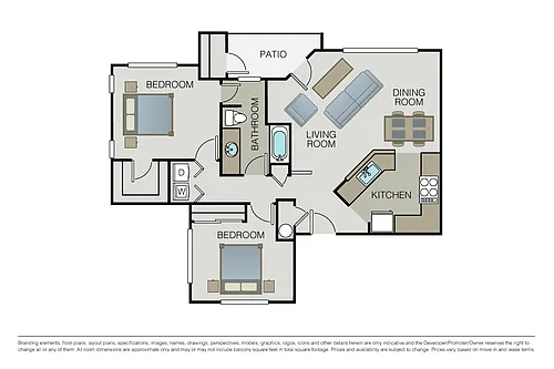 Floor plan Plan 2A