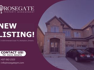 100 Emerald Coast Trl #2, Brampton, ON L7A5A7